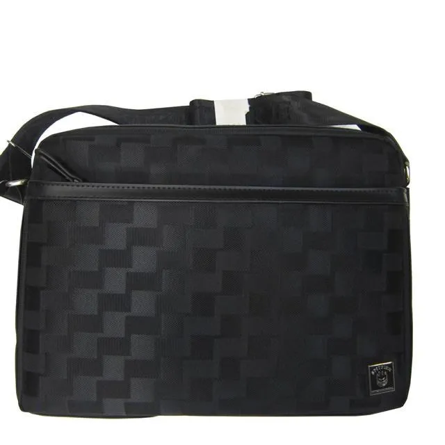 肩側包大容量可A4紙二層主袋+外袋共五層防水尼龍布+皮革USB+內線 歷史價格詳細信息