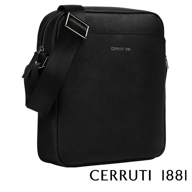 【Cerruti 1881】限量2折 頂級小牛皮側背包肩背包 全新專櫃展示品(灰6256M) 歷史價格詳細信息
