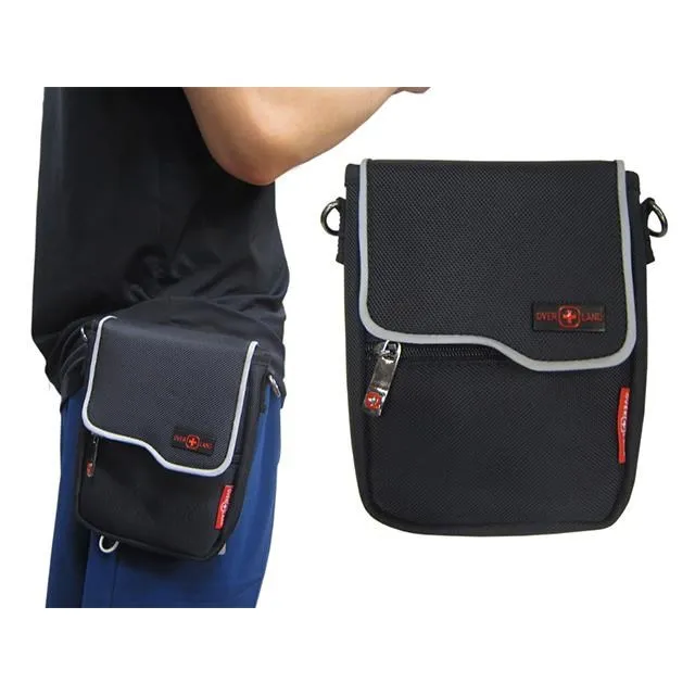 OVER-LAND 外掛式腰包外袋可4.7寸機防水尼龍布隨身物品專用包工作袋可穿過皮帶外掛 歷史價格詳細信息