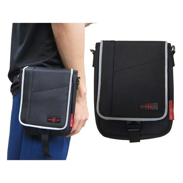 OVER-LAND 外掛式腰包外袋可4.7寸機防水尼龍布隨身物品專用包工作袋可穿過皮帶外掛 歷史價格詳細信息
