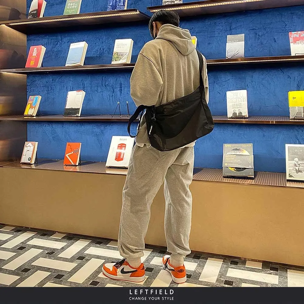 正韓LEFTFIELD牛津布拼接皮革男後背包 NO.LF807 歷史價格詳細信息