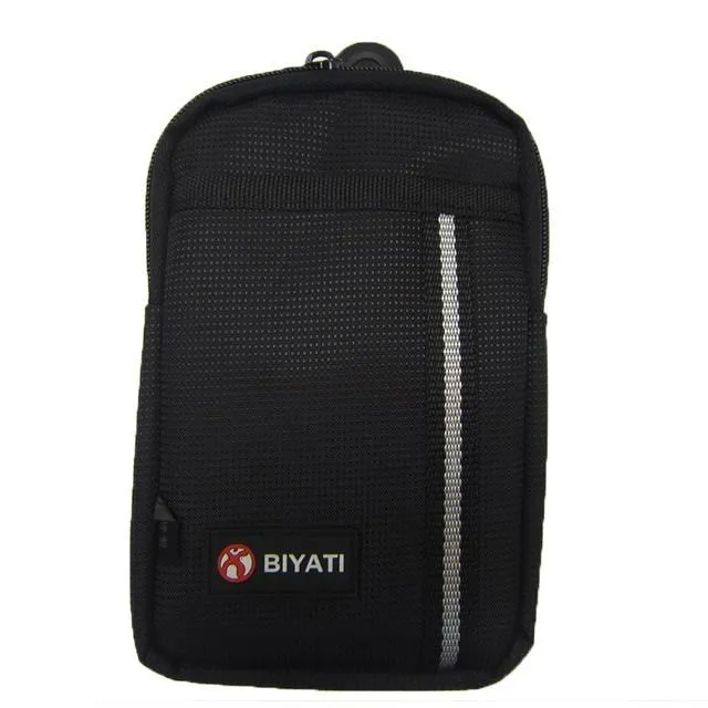 BIYATI 腰包外掛式二層主袋可5.5寸機防水尼龍布材質台灣製造隨身品包 歷史價格詳細信息
