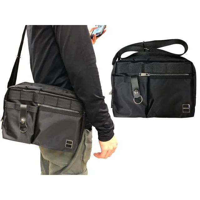 STATE 斜側包中容量二主袋+外袋共五層8吋平板進口防水尼龍布肩背斜側 歷史價格詳細信息