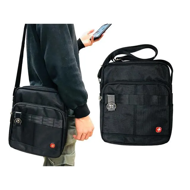 肩側包中容量扁包主袋+外袋共四層肩背可斜側背防水尼龍布 歷史價格詳細信息