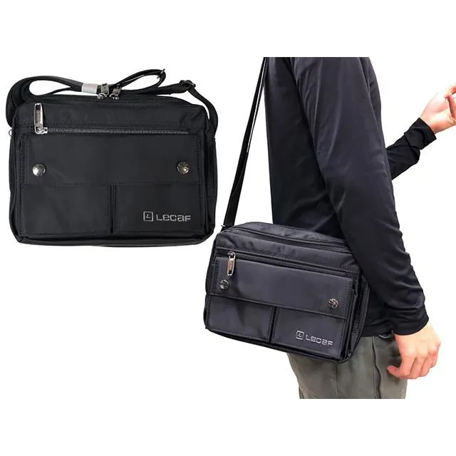 LECAF 斜側包中容量二層主袋+外袋共五層8寸平板防水尼龍布 歷史價格詳細信息