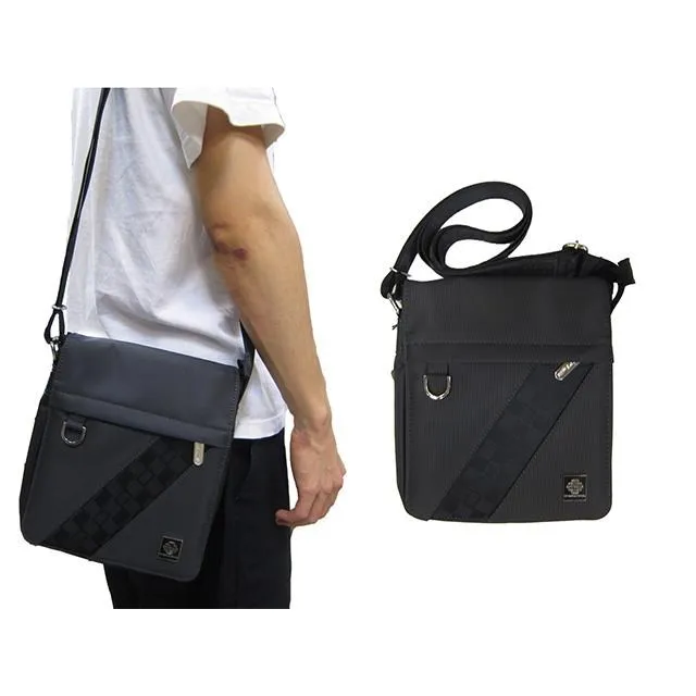 肩側包中容量扁包主袋+外袋共四層肩背可斜側背防水尼龍布 歷史價格詳細信息