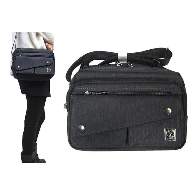 LECAF 斜側包中容量二層主袋+外袋共五層8寸平板防水尼龍布 歷史價格詳細信息