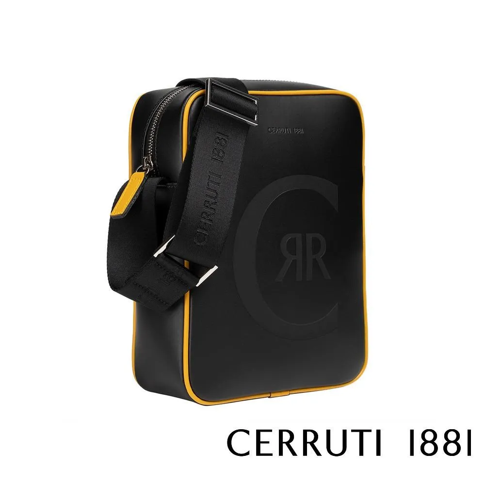 【Cerruti 1881】限量2折 頂級肩背包斜背包 全新專櫃展示品(黑色 6656N) 歷史價格詳細信息