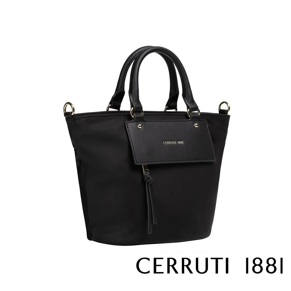【Cerruti 1881】限量2折 義大利頂級肩背包 全新專櫃展示品(黑色6385N) 歷史價格詳細信息
