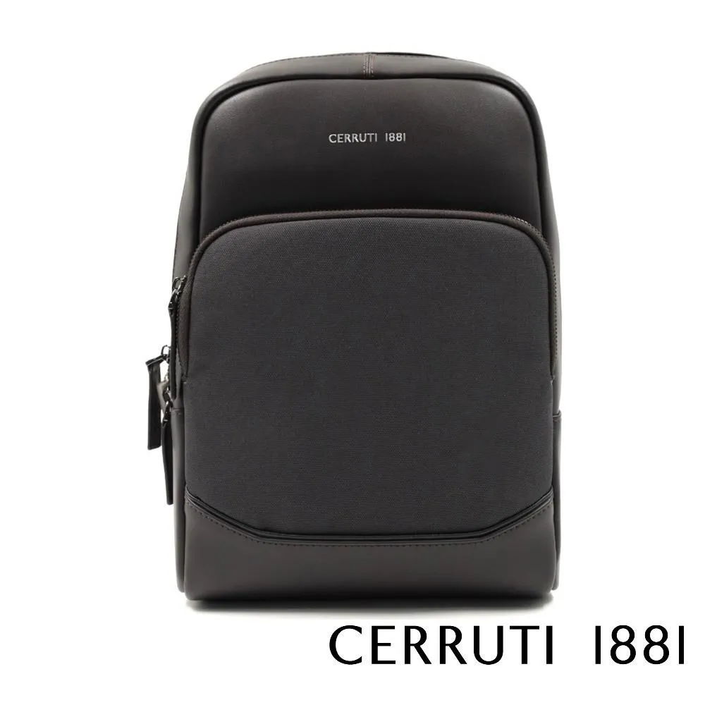 【Cerruti 1881】限量2折 義大利頂級肩背包 全新專櫃展示品(黑色6385N) 歷史價格詳細信息