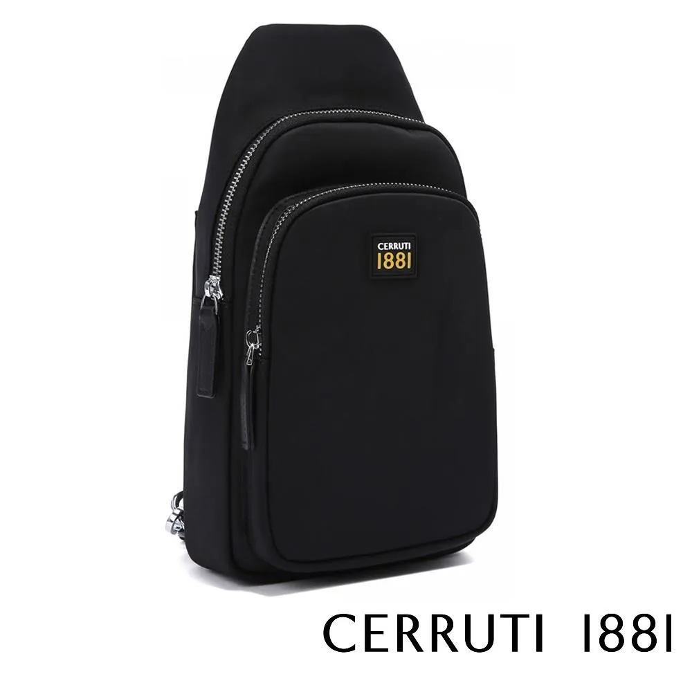 【Cerruti 1881】限量2折 義大利頂級肩背包 全新專櫃展示品(黑色6385N) 歷史價格詳細信息