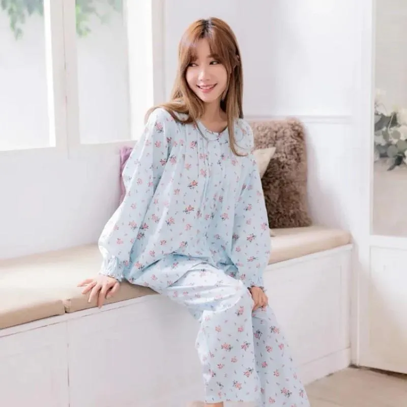 Rosemaid 羅絲美 - 玫瑰花園100%純棉半開釦短袖洋裝睡衣【R4119】 歷史價格詳細信息