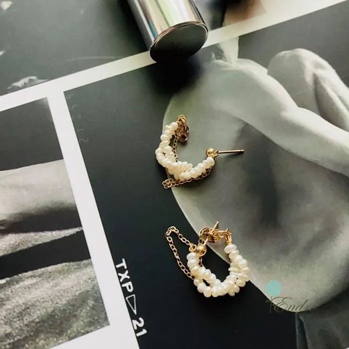 ENDRO ACC 蔓草珍珠耳環 歷史價格詳細信息