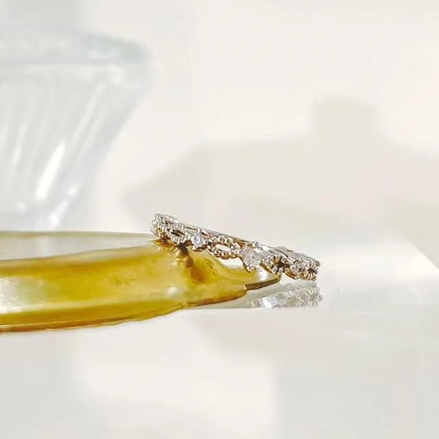 JUST BLOOM 復刻經典交叉 純銀戒指 歷史價格詳細信息