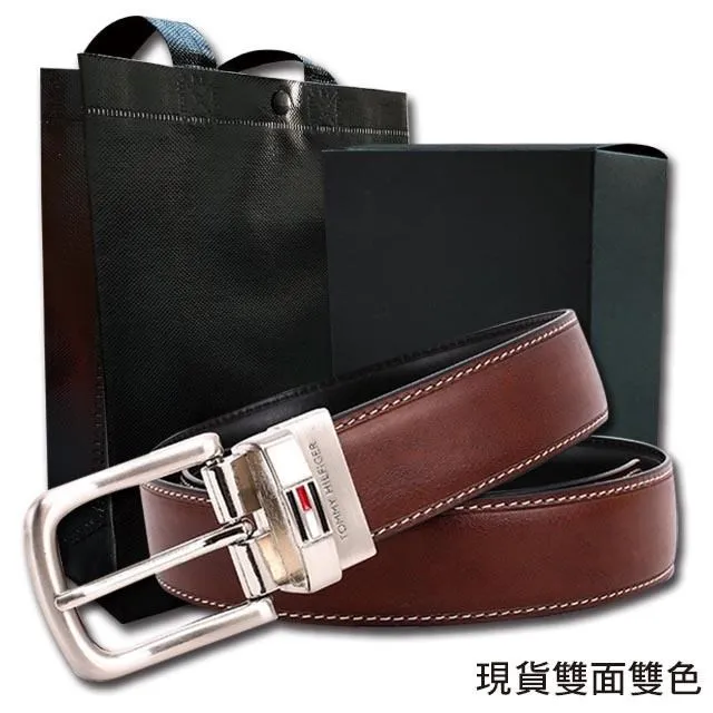 TOMMY HILFIGER 皮帶 腰帶 真皮皮帶 休閒皮帶 大尺碼 禮盒裝 現貨 歷史價格詳細信息