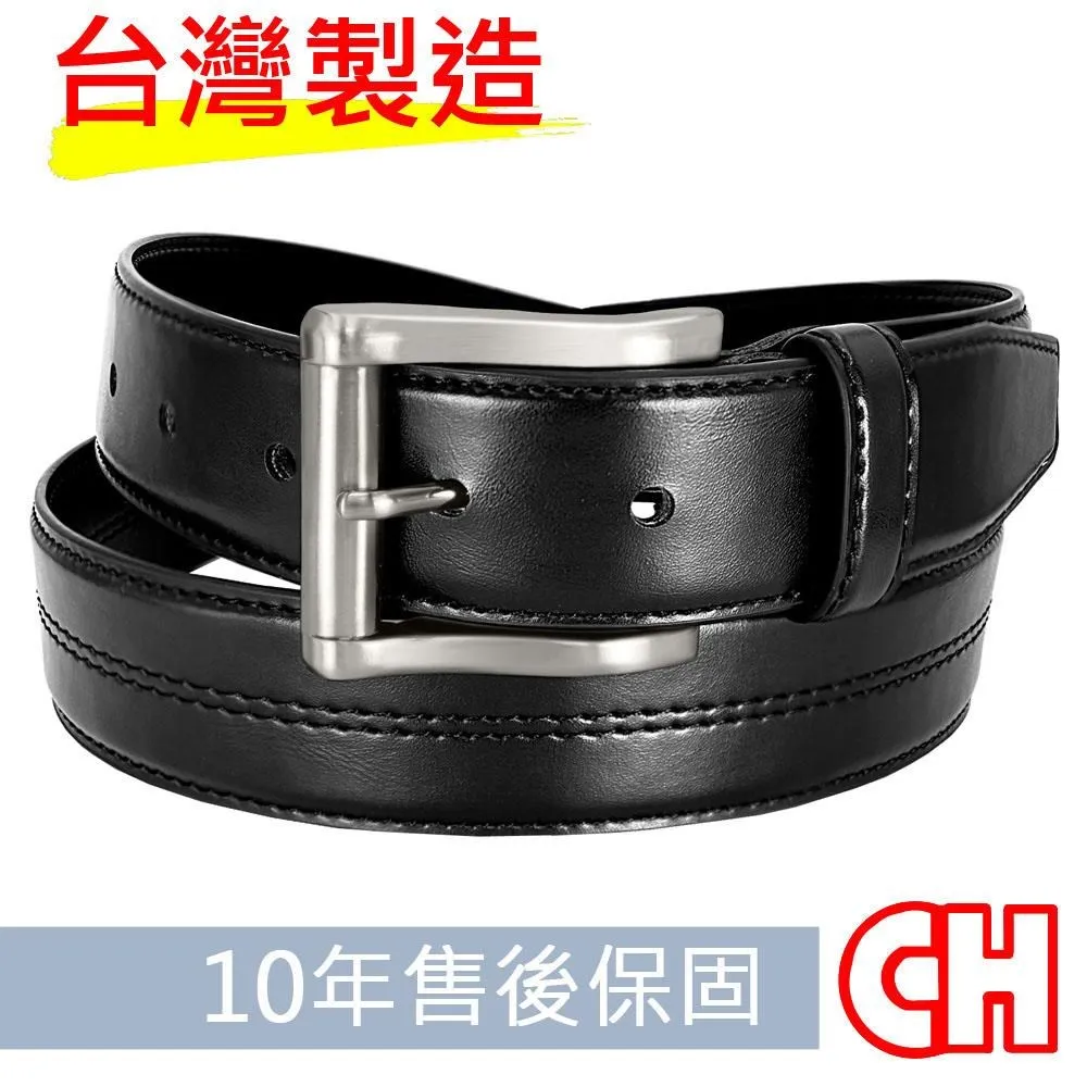 【CH-BELT 銓丞皮帶】車線風格造型中性休閒男皮帶腰帶(黑/咖) 歷史價格詳細信息