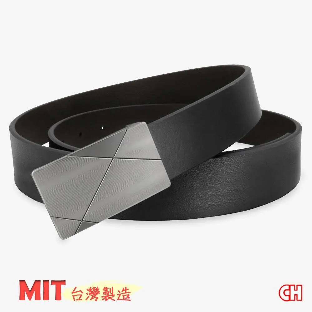 【CH-BELT 銓丞皮帶】商務百搭休閒紳士扣正式皮帶腰帶(黑) 歷史價格詳細信息
