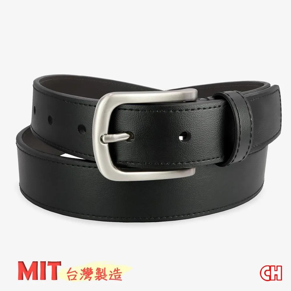【CH-BELT 銓丞皮帶】休閒皮帶正式中性百搭男皮帶腰帶(黑/咖) 歷史價格詳細信息
