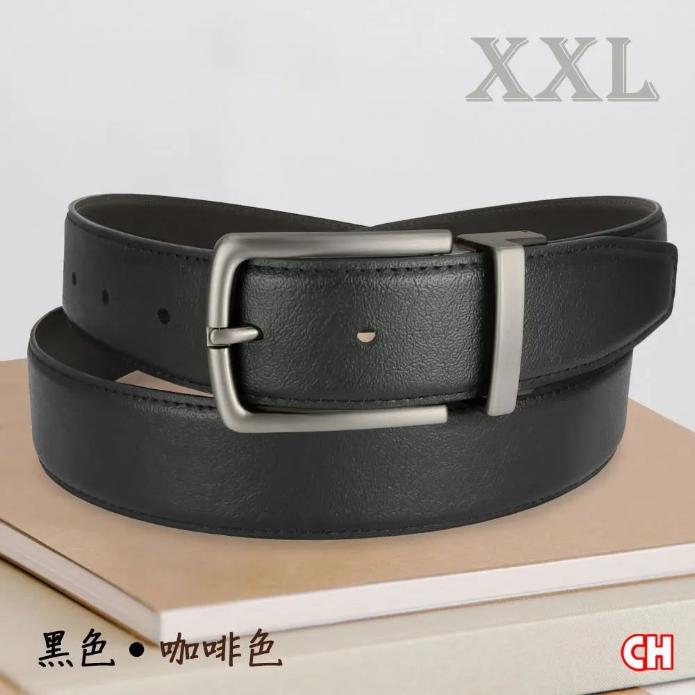 【CH-BELT 銓丞皮帶】休閒加大腰加長尺寸中性男皮帶腰帶(黑/咖XXL) 歷史價格詳細信息