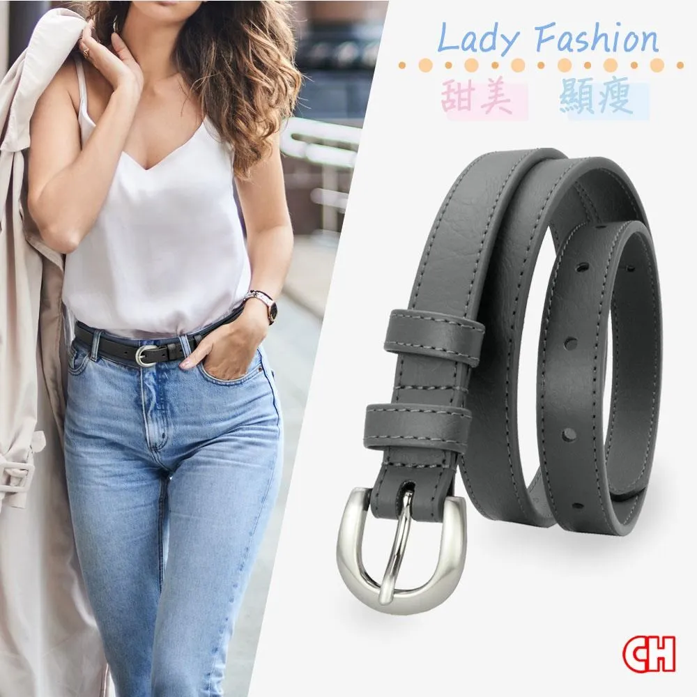 【CH-BELT 銓丞皮帶】魅力男皮帶中性百搭休閒皮帶腰帶(黑) 歷史價格詳細信息