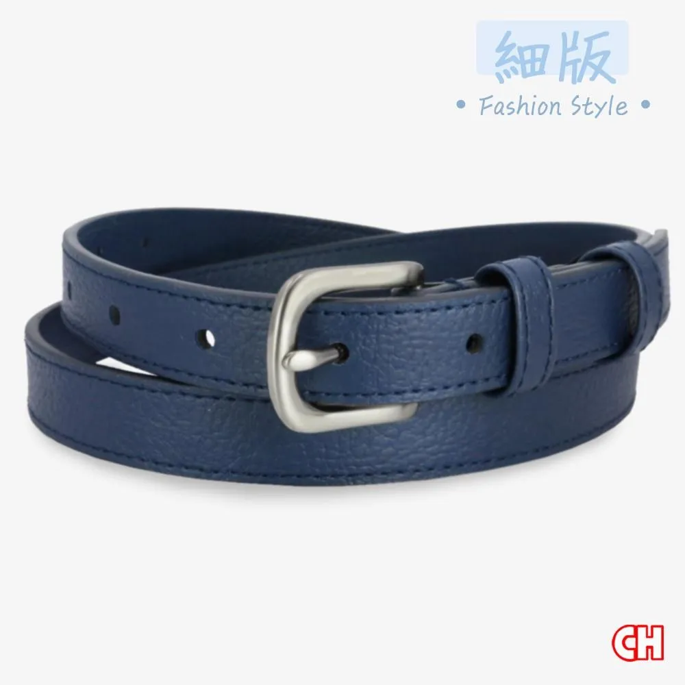 【CH-BELT 銓丞皮帶】百搭流行女帶 顯瘦細版女生腰帶皮帶(黑/咖) 歷史價格詳細信息
