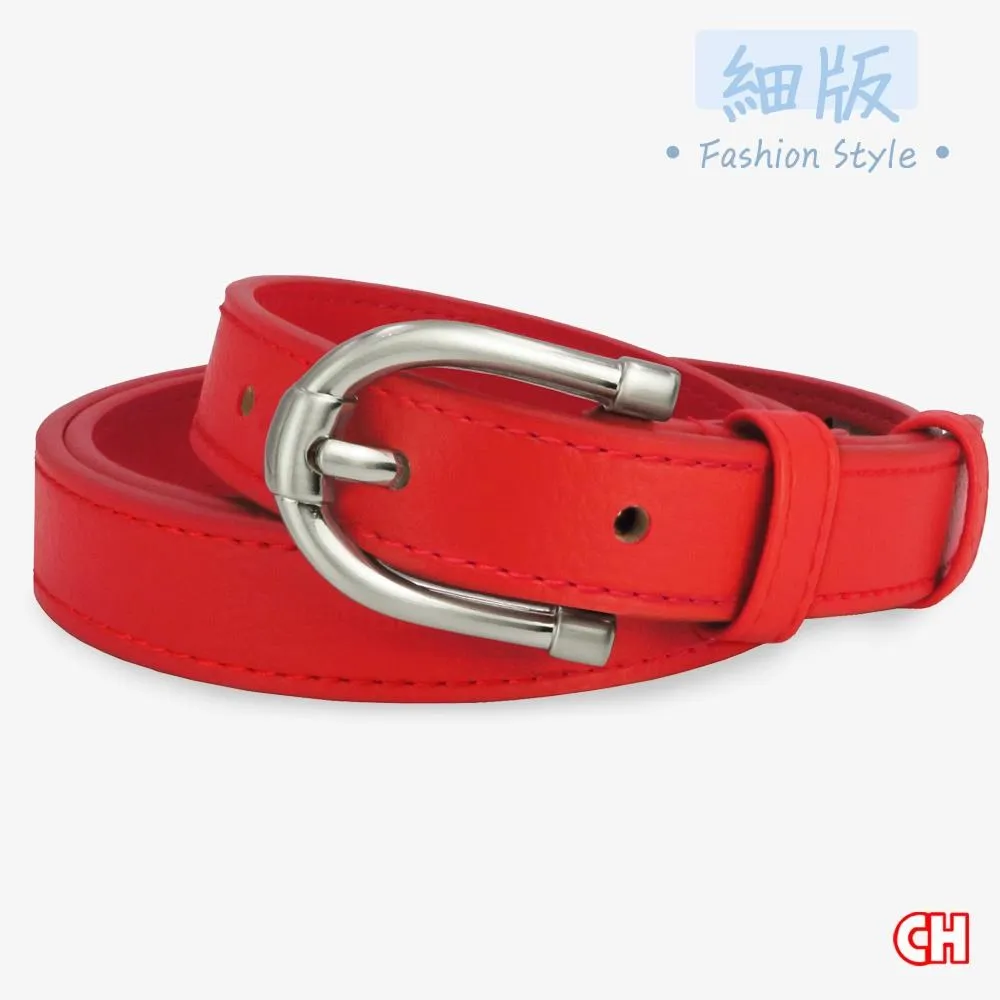 【CH-BELT 銓丞皮帶】情侶款雙車線設計中性百搭皮帶腰帶(多色) 歷史價格詳細信息