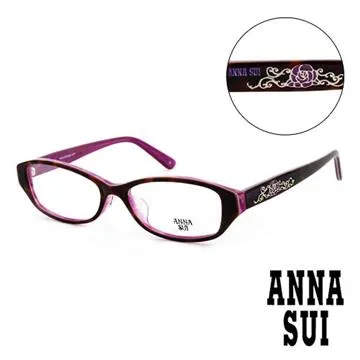Anna Sui 日本安娜蘇 時尚質感金屬架造型平光眼鏡(金) AS08803 歷史價格詳細信息