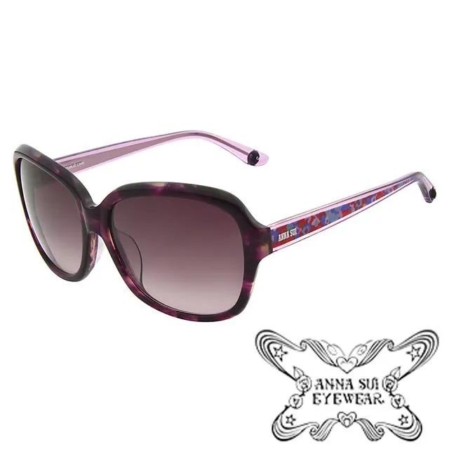 【Anna Sui】波希米亞風情系列復古印花太陽眼鏡(AS940-101-琥珀色) 歷史價格詳細信息