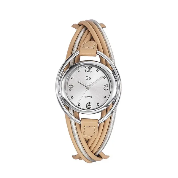 【Go Girl Only】波西米亞法國環繞真皮腕錶-極致黑/698527 歷史價格詳細信息