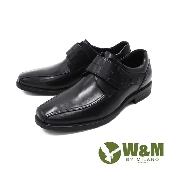 W&M(男)方頭素面莫卡辛 樂福鞋 正裝鞋 男鞋 -黑 歷史價格詳細信息