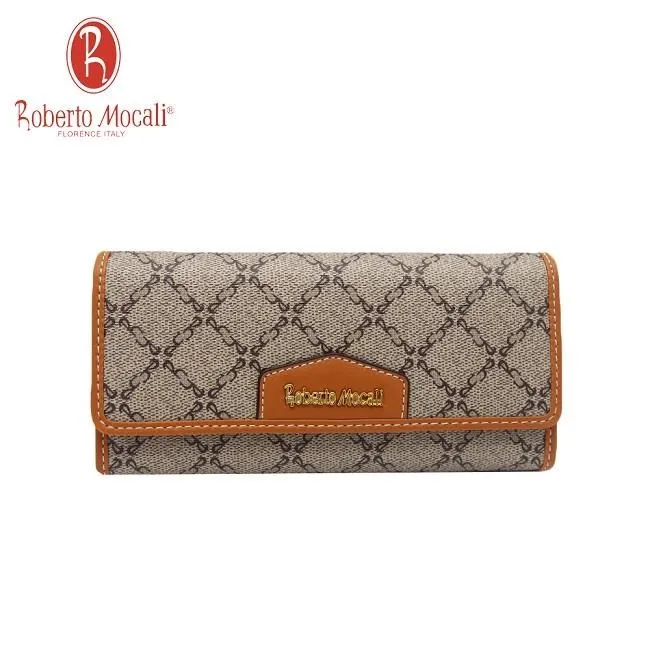 【義大利Roberto Mocali】方格單釦中翻頁15卡1鈔拉鏈零錢短夾RM-89821 歷史價格詳細信息
