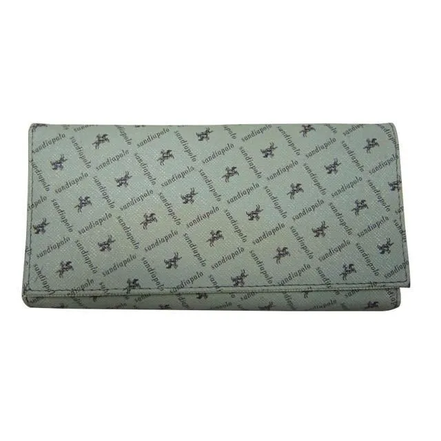 SANDIA-POLO 長型中性皮夾進口專櫃100%進口皮革長型皮夾三折 歷史價格詳細信息