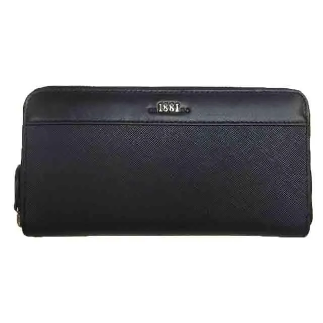 18NINO81 長夾手拿包超大容量中性款100%進口牛皮革U型雙拉鍊包覆主袋 歷史價格詳細信息