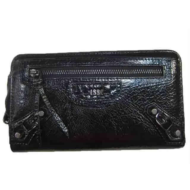 18NINO81 長夾手拿包超大容量中性款100%進口牛皮革U型雙拉鍊包覆主袋 歷史價格詳細信息