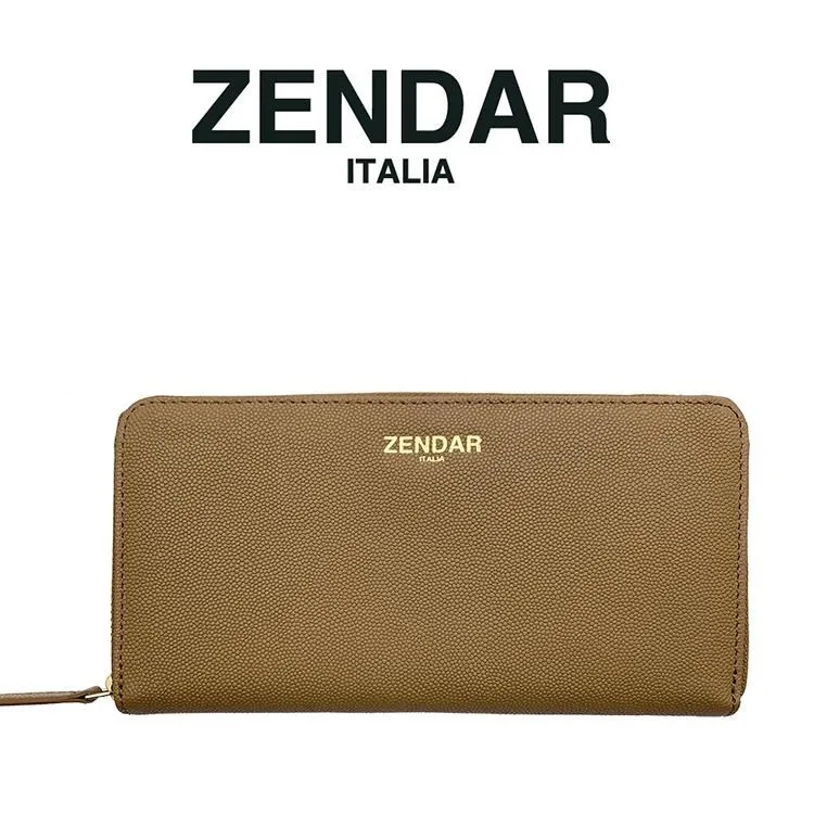 ZENDAR 頂級小羊皮極光紋拉鍊長夾 全新專櫃展示品(贈禮盒包裝) 歷史價格詳細信息