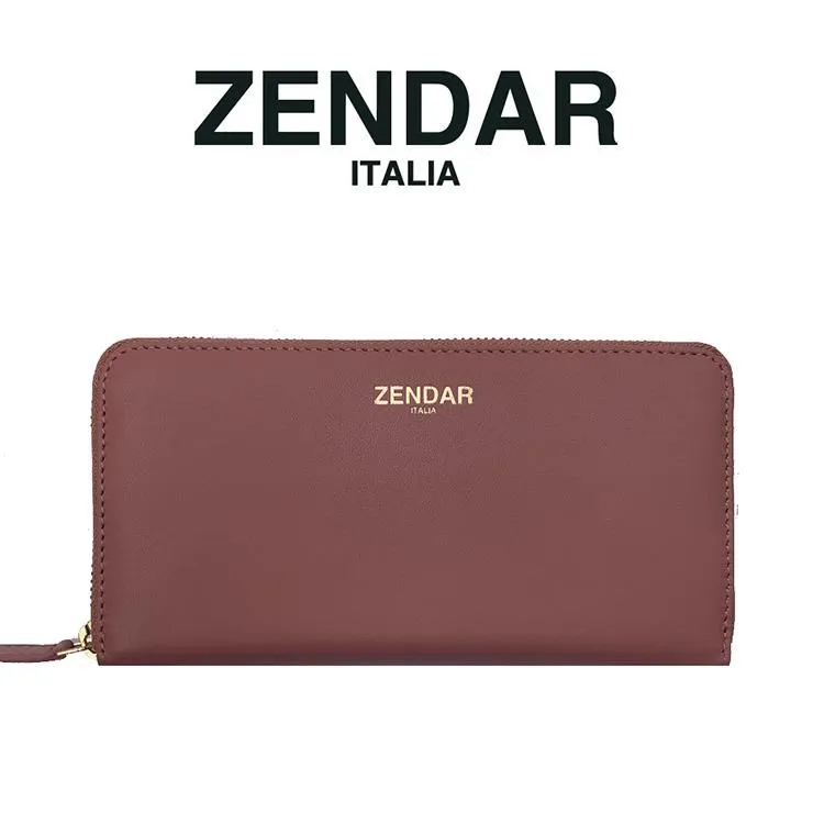 ZENDAR 頂級小羊皮極光紋拉鍊長夾 全新專櫃展示品(贈禮盒包裝) 歷史價格詳細信息