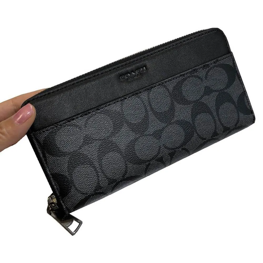 長夾國際正版保證進口防水防刮皮革U型拉鍊包覆主袋附品證購證塵套提袋(現貨中) 歷史價格詳細信息