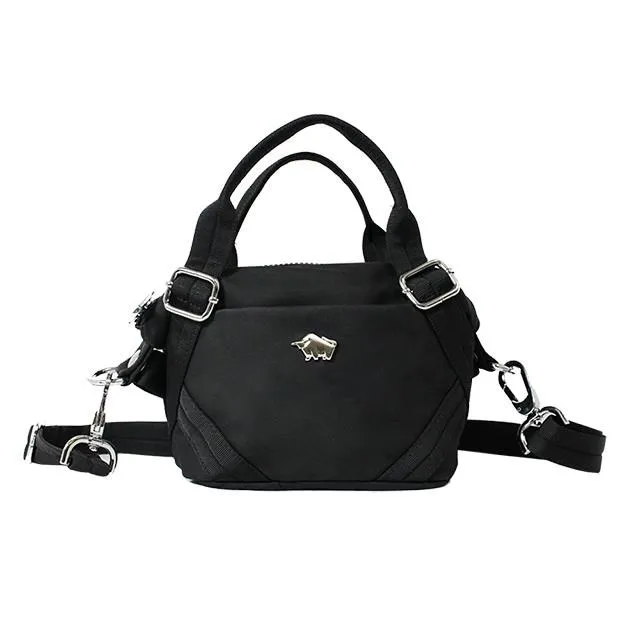 DRAKA 達卡 - 英倫England風-手提/斜背mini包-黑 歷史價格詳細信息