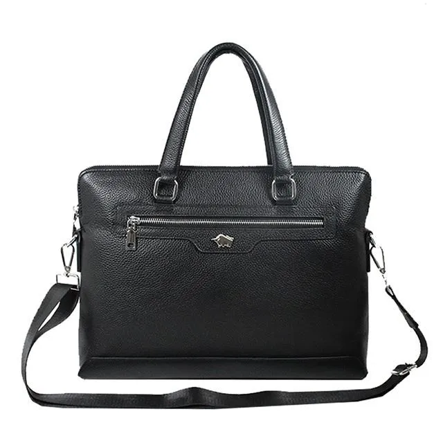 DRAKA 達卡 - Atlanta系列-全牛皮手提/斜背公事包-素面 歷史價格詳細信息