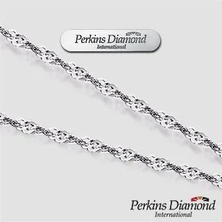 PERKINS 伯金仕 - 亮面日形鍊 14K白金項鍊 41CM 歷史價格詳細信息