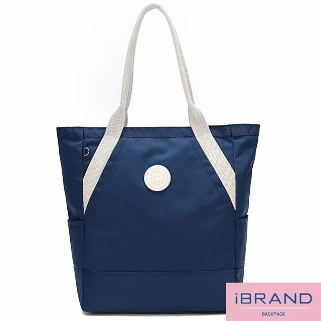 iBrand托特包 輕盈實用素色尼龍托特包(多色任選) 歷史價格詳細信息