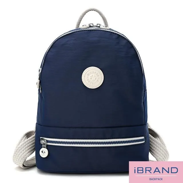 iBrand後背包 輕巧防潑水簡約口袋後背包(多色任選) 歷史價格詳細信息