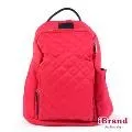 iBrand 率性時尚後開式防盜尼龍後背包(大) -魅力紅 HS-61616 歷史價格詳細信息