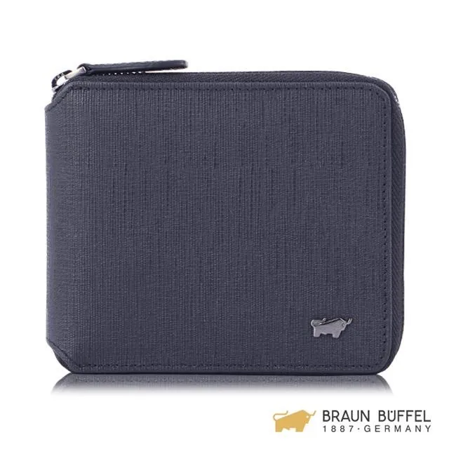 BRAUN BUFFEL 戰神系列12卡中間翻透明窗短夾 - 黑色 BF378-317-BK 歷史價格詳細信息
