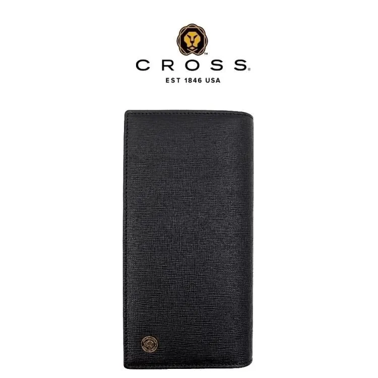 CROSS 頂級小牛皮22卡1零錢袋長夾 查爾斯系列 (黑色) 歷史價格詳細信息