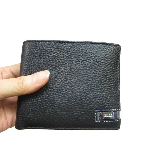 短夾男仕短型夾100%進口牛皮革固定型證件夾加長尺寸 歷史價格詳細信息