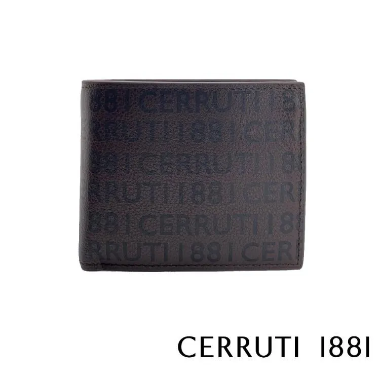CERRUTI 1881 咖啡色壓紋防刮 HOVE 全皮 男夾/短夾 歷史價格詳細信息