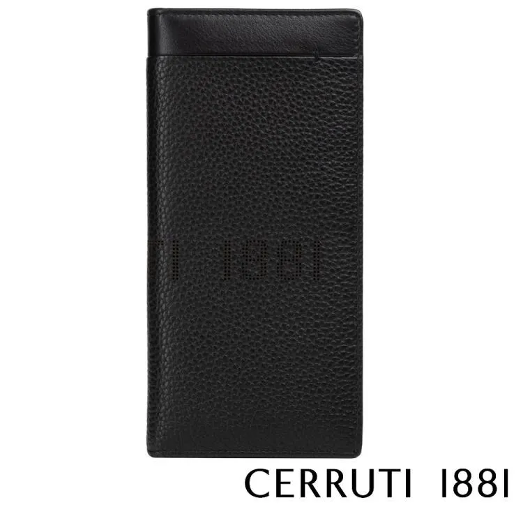 【Cerruti 1881】頂級義大利小牛皮12卡長夾 KLAUS系列(黑色 CEPU05541M) 歷史價格詳細信息