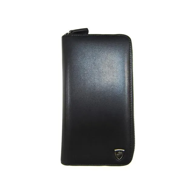 SANDIA-POLO 長型中性皮夾進口專櫃100%進口皮革長型皮夾三折 歷史價格詳細信息