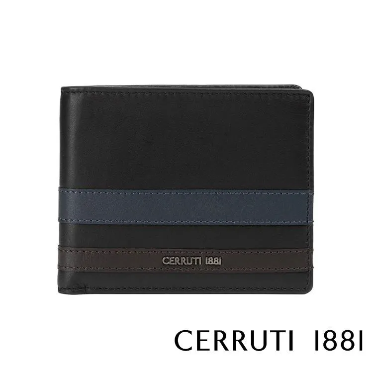 【Cerruti 1881】頂級義大利小牛皮12卡短夾 KIRK系列(黑色 CEPU05400M) 歷史價格詳細信息